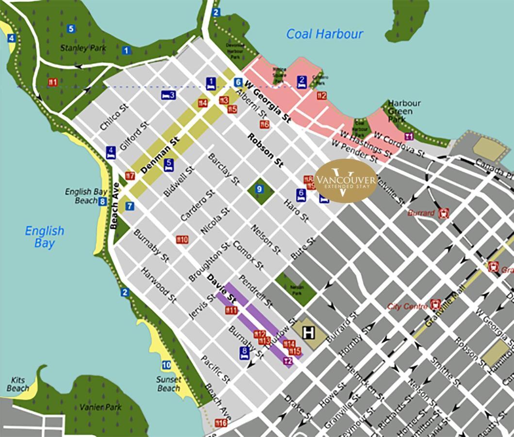 Vancouver Extended Stay Bagian luar foto